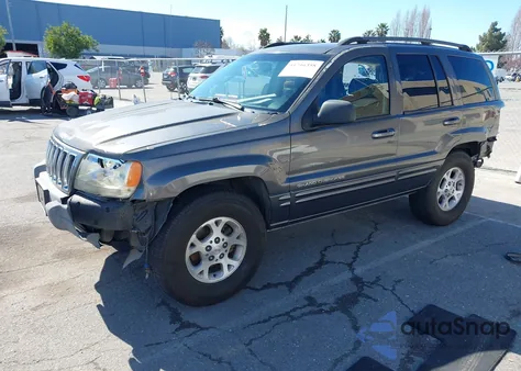 2002 Jeep Grand Cherokee Limited из США, поврежденный, VIN 1J4GW58S22C300439